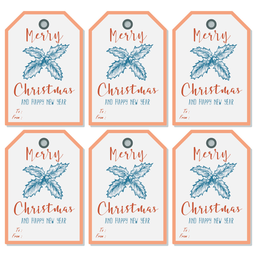 5 Best Country Christmas Free Printable Gift Tags Printablee