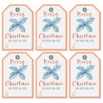 5 Best Country Christmas Free Printable Gift Tags Printablee