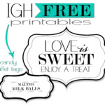 FREE Printable Candy Buffet Tags Candy Buffet Labels Candy Buffet