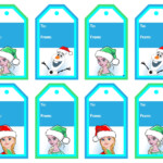 8 Best Free Printable Christmas Gift Tags Disney Frozen Printablee