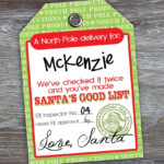 Free Printable Santa Gift Tags You Can Even Edit To Add Child s Name