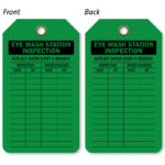Free Printable Eye Wash Station Inspection Tags TUTORE ORG Master