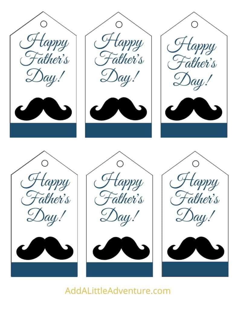 Father s Day Gift Tags Free Printables Add A Little Adventure