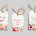 Free Printable Watercolor Flower Gift Tags From Eyestigmatic Design