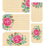 Printable Labels Pretty Floral Tags Free Pretty Things For You