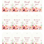 Free Printable Watercolor Flower Gift Tags From Eyestigmatic Design