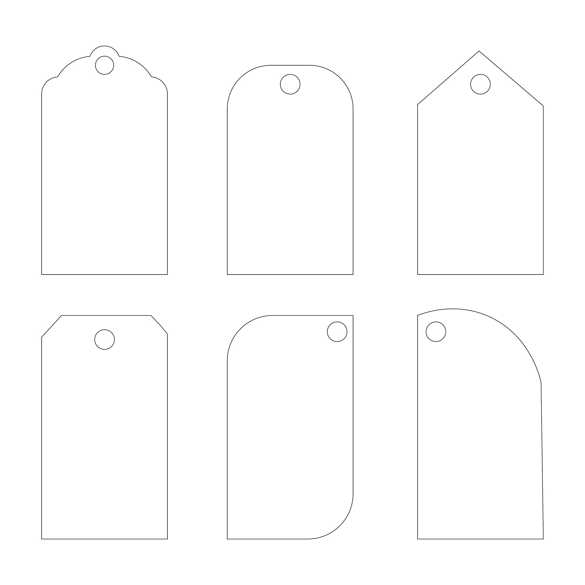 8 Best Free Printable Template For Gift Tags Printablee