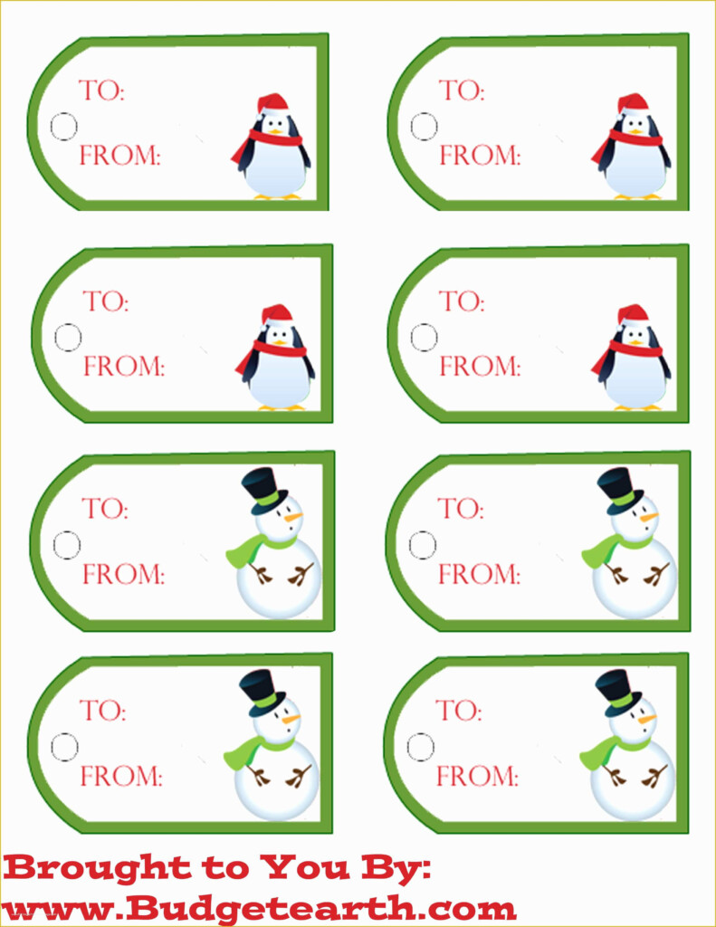Free Printable Gift Tag Templates For Word Of Best S Of Blank Labels To 