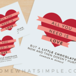 Free Chocolate Gift Tag Printable A HUGE Giveaway