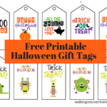 Printable Halloween Gift Tags Halloween Printables Printable