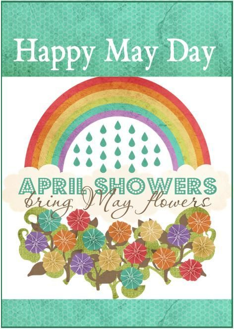 May Day Gift Tag May Days Happy May May Day Baskets