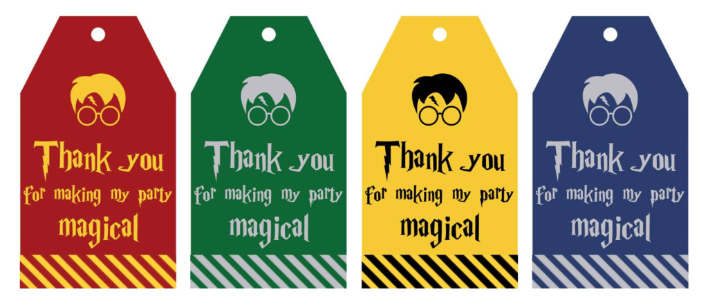 Free Printable Harry Potter Part Favor Gift Tags Lovely Planner