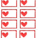 Free Printable Labels With Hearts