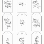 Free Printable Gift Tags Templates Of Printable Christmas Gift Tags