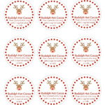 DIY Rudolph Hot Cocoa Holiday Gifts Free Printable Tags Hot