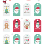 Free Christmas Printable Tags KidsPartyWorks Com Kids Christmas Gift