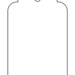 Large Black White Gift Tag Template Download Printable PDF