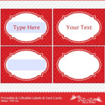 Free Printable Candy Buffet Labels Template Labels Printables Free