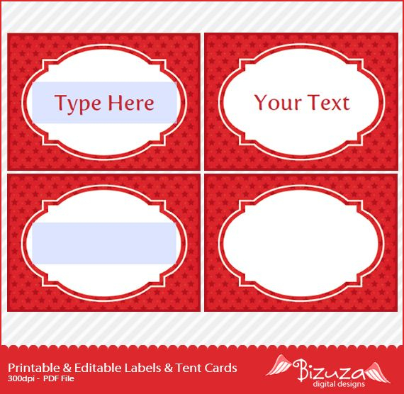 Free Printable Candy Buffet Labels Template Labels Printables Free 