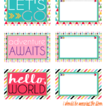 Free Printable Luggage Tags Luggage Tags Printable Luggage Tag