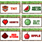 7 Best Free Printable Minecraft Food Labels Fish Printablee