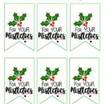 Free Printable Christmas Gift Tags For Your Mistletoes Christmas