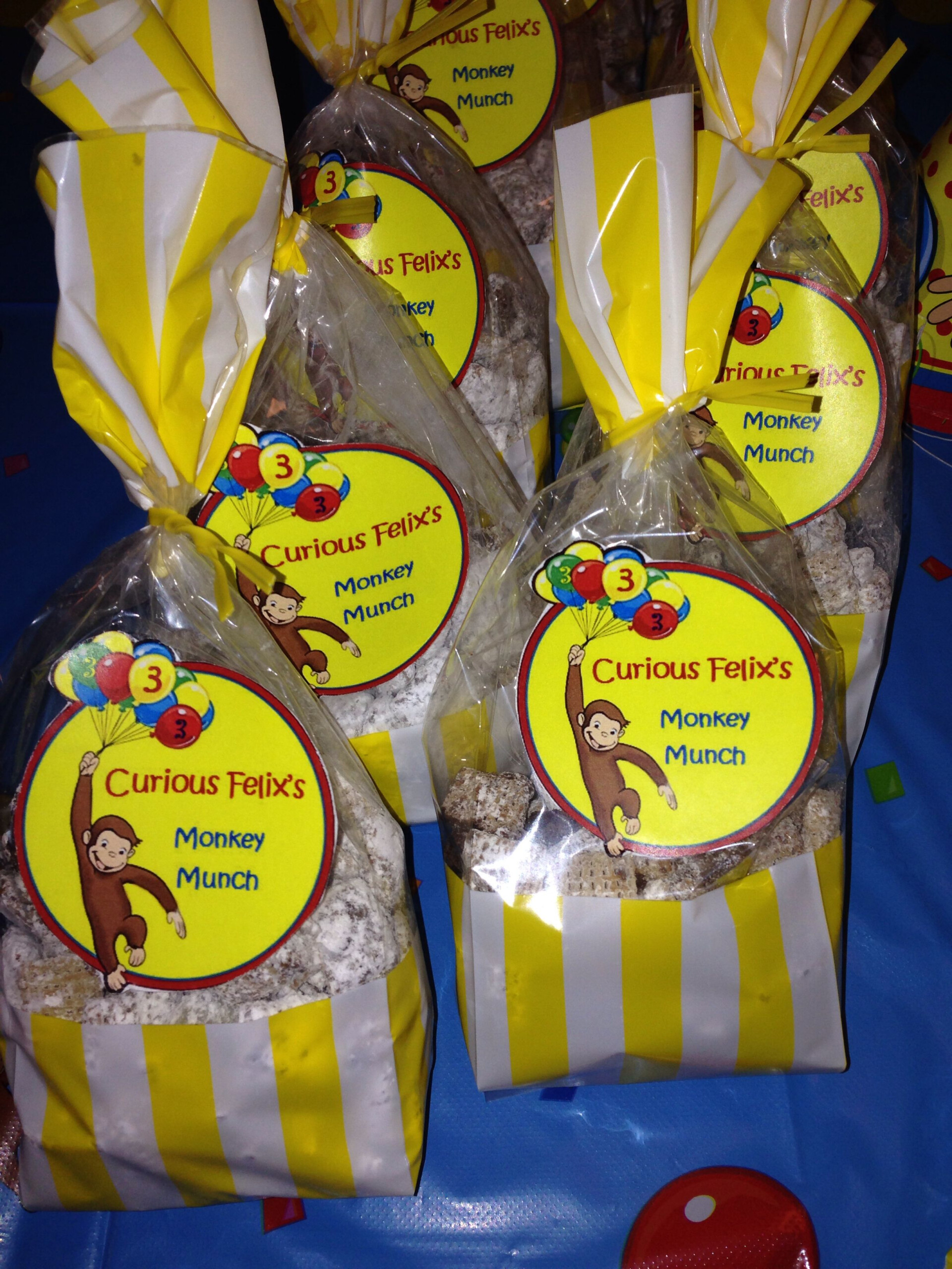 Curious George Monkey Munch Munch Kids Party Curious George