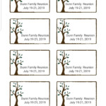 Family Reunion Name Tags Family Reunion Reunion Name Tags Name Tags