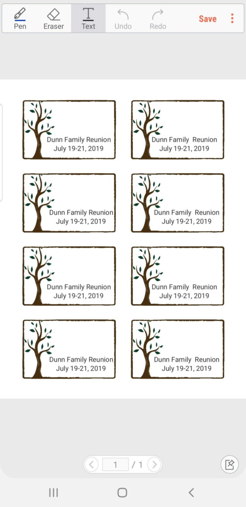 Family Reunion Name Tags Family Reunion Reunion Name Tags Name Tags