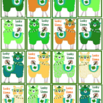 The SmARTteacher Resource Llama Brag Tags St Patrick s Day