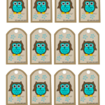 Free Printable Cute Owl Party Favor Tags Owl Party Favors Owl Party