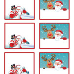 Easy Free Letter From Santa Magical Package Christmas Name Tags
