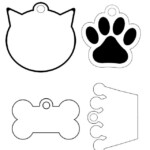 Shrink Plastic Pet Tags Tag Template Free Gift Tag Template Gift