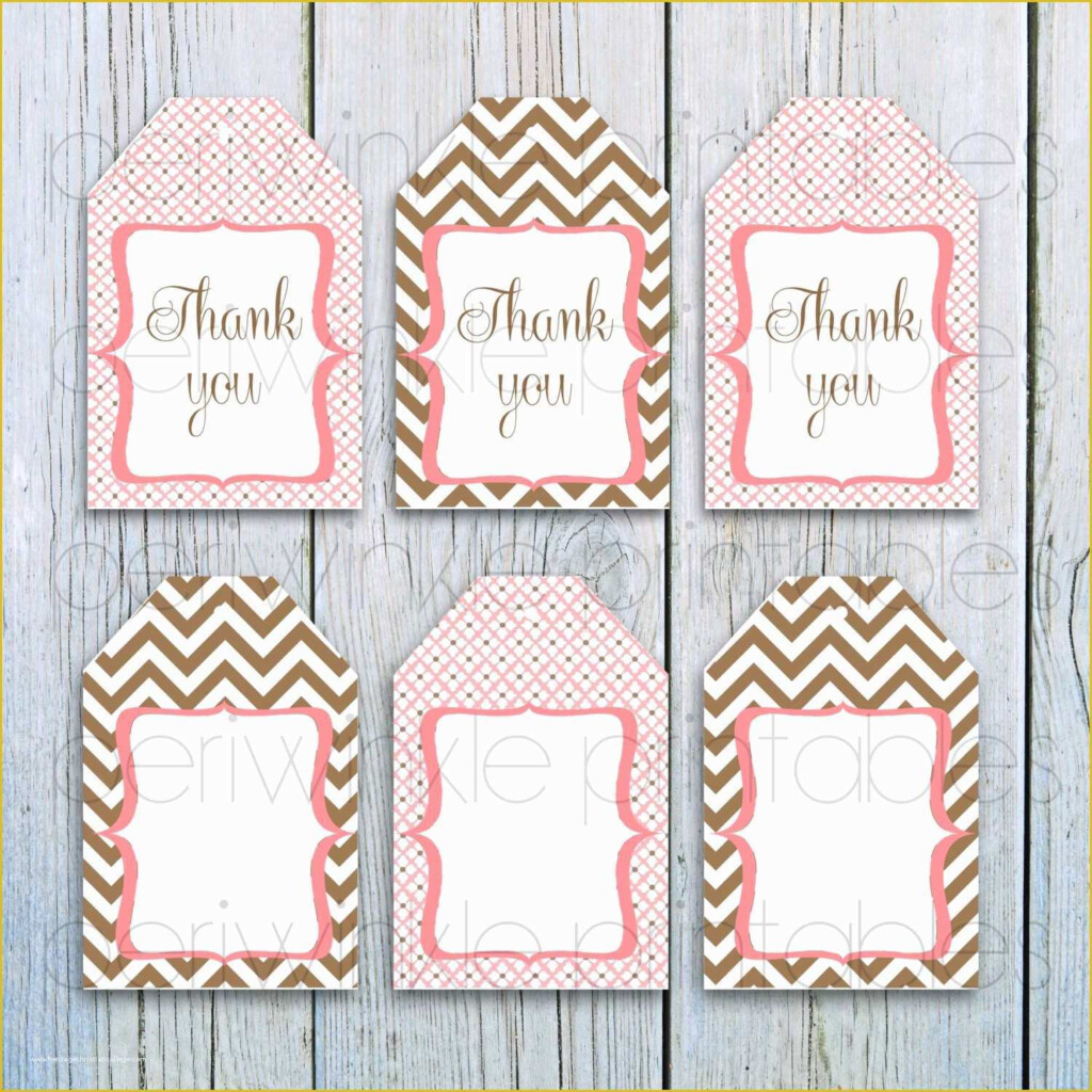 Free Printable Baby Shower Favor Tags Template Of Instant Download 