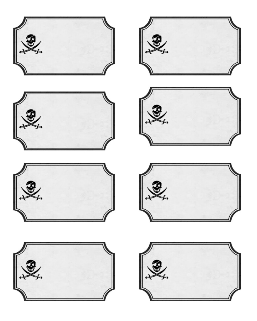 Pirate Party With FREE Printables