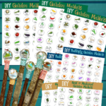 DIY Garden Markers Plant Labels Printable Garden Markers diy garden