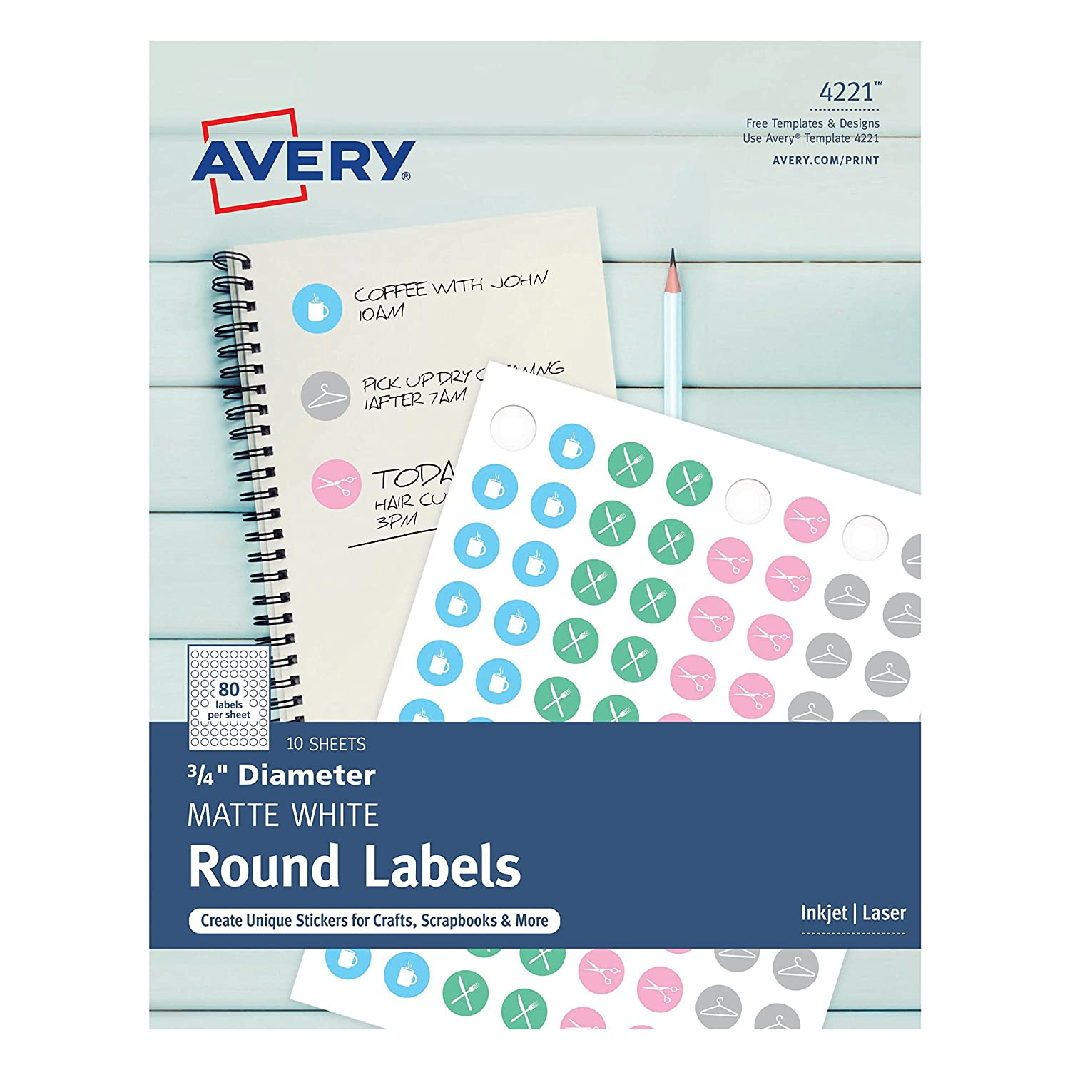 Avery Label Template 6450 Pensandpieces