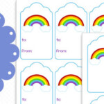 Free Printable Rainbow Gift Tags Printable Treats