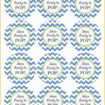 Ready To Pop Labels Template Free Of 8 Best Of She S Ready To Pop Free