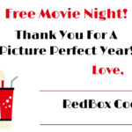 Redbox Printable Gift Tag Redbox Printable Tag Redbox Teacher Gift