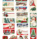 The Cheeky Seagull Free Printable Vintage Christmas Tags