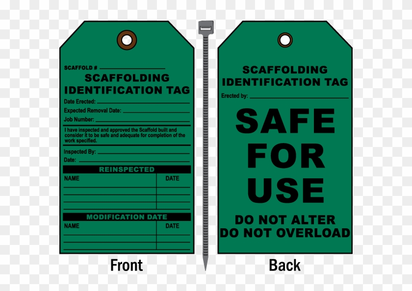 Free Printable Scaffold Inspection Tags Wallpaper Database