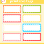 Free Printable Tag Collection AND Digital Scrapbooking Embellishment