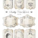 Free Chic Printable Gift Tags SHABBY CHIC LABELS Gift Tags
