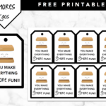 S mores Trail mix Plus Free S mores Printable Sprinkled With Paper