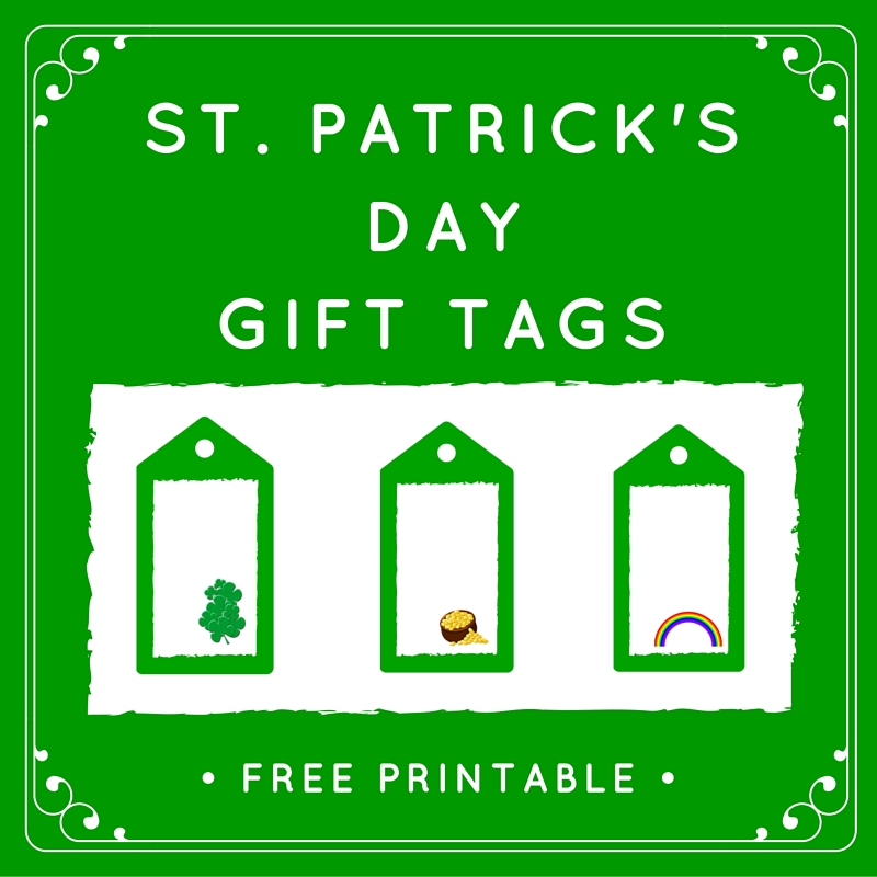 St Patrick s Day Gift Tags Free Printable Keeping It Real