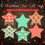 Printable Christmas Star Gift Tags Get Them In PDF Format At Http