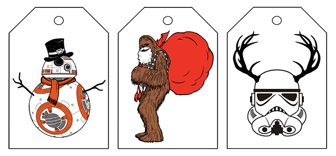 Star Wars Christmas Gift Tags Freebie Printable Christmas