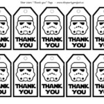 Storm Trooper Gift Bag Tags Star Wars Party Printables Star Wars