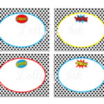 Superhero Name Tags Free Printable Free Printable